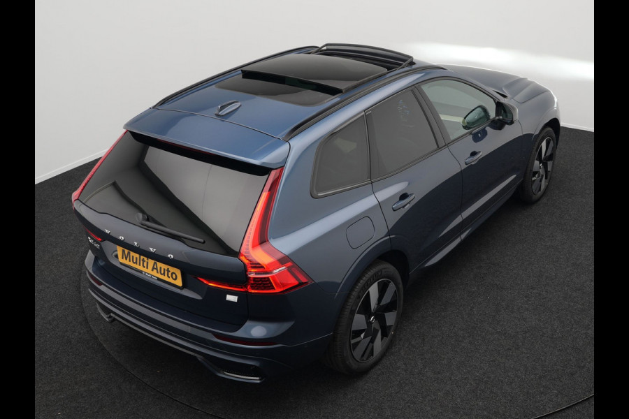 Volvo XC60 T8 Plug-in hybrid AWD Ultimate Dark PHEV | Panodak | Trekhaak af Fabriek  | Adaptive Cruise | Head Up | Tailored Wool Sportstoelen Memory | Harman Kardon | 360 Camera | 20"L.M | Keyless | Google Maps |