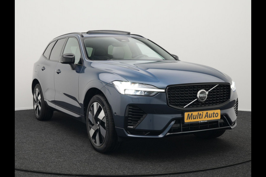 Volvo XC60 T8 Plug-in hybrid AWD Ultimate Dark PHEV | Panodak | Trekhaak af Fabriek  | Adaptive Cruise | Head Up | Tailored Wool Sportstoelen Memory | Harman Kardon | 360 Camera | 20"L.M | Keyless | Google Maps |