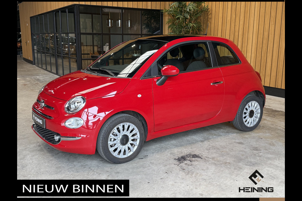 Fiat 500 1.0 Hybrid Dolcevita Finale Panorama dak, Apple Carplay, PDC. Hollandse auto met NAP Fiat 500 1.0 Hybrid Dolcevita Finale Panorama dak, Apple Carplay, PDC. Hollandse auto met NAP
