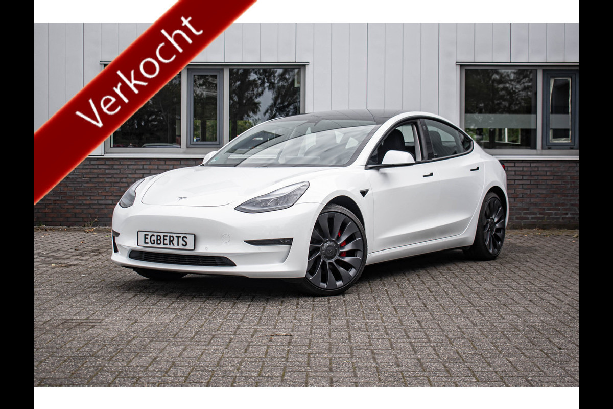Tesla Model 3 Performance AWD 75 kWh | all in prijs 29.950.- Tesla Model 3 Performance AWD 75 kWh | all in prijs 29.950.-