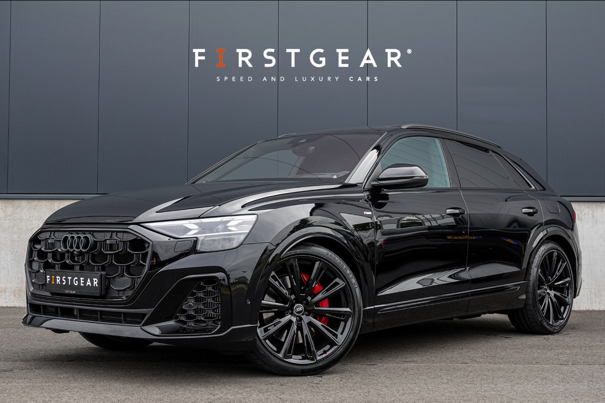 Audi Q8 60 TFSI e quattro Pro Line S Competition *Vierwielbesturing / Panorama / Bang & Olufsen / Stoelventilatie & massage / HUD / Surround-view* Audi Q8 60 TFSI e quattro Pro Line S Competition *Vierwielbesturing / Panorama / Bang & Olufsen / Stoelventilatie & massage / HUD / Surround-view*