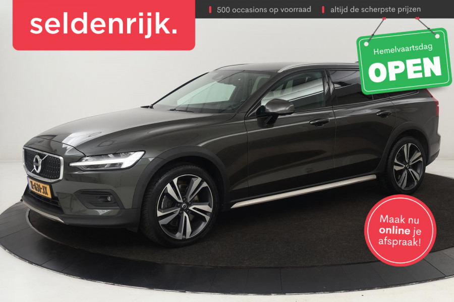 Volvo V60 Cross Country 2.0 B5 AWD Pro | Trekhaak | Leder | Stoel & stuurverwarming | Camera | Adaptive cruise | Carplay | Harman/Kardon | Keyless | BLIS | Memory | Navigatie
