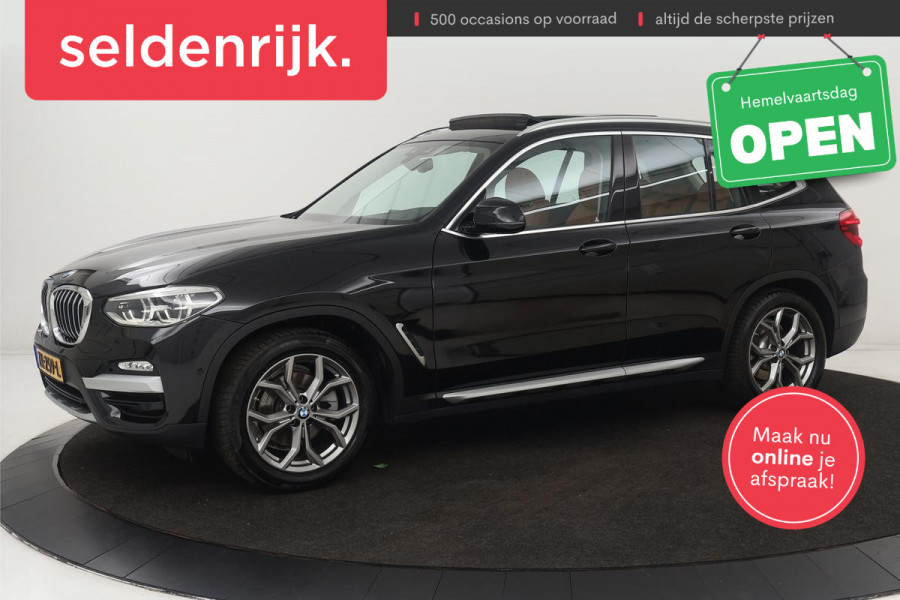 BMW X3 sDrive18d High Executive | Panoramadak | Leder | Stoelverwarming | Full LED | Sportstoelen | Carplay | Navigatie | Camera | Park Assist