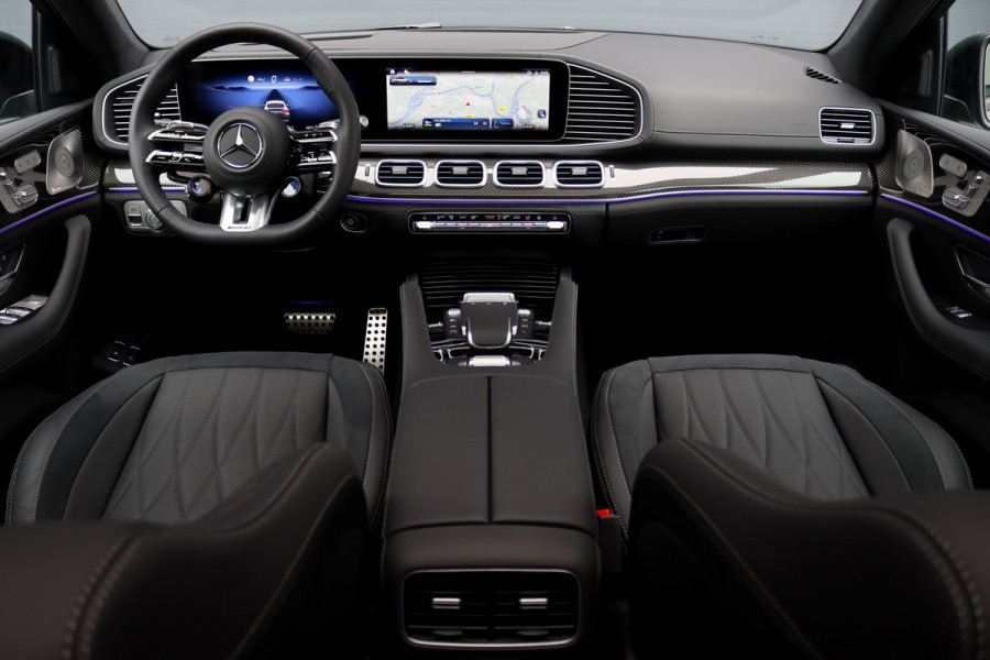 Mercedes-Benz GLE Coupé AMG 53 Hybrid 4MATIC+ Premium Aut9 | Facelift | 'Manufaktur' | Airmatic | Distronic | Carbon | Panoramadak | Massage | Trekhaak | Vlakkenverwarming | HUD | Stoelventilatie | Luchtkwaliteitspakket |