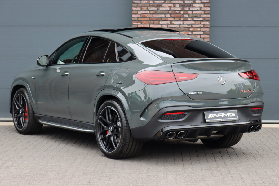 Mercedes-Benz GLE Coupé AMG 53 Hybrid 4MATIC+ Premium Aut9 | Facelift | 'Manufaktur' | Airmatic | Distronic | Carbon | Panoramadak | Massage | Trekhaak | Vlakkenverwarming | HUD | Stoelventilatie | Luchtkwaliteitspakket |