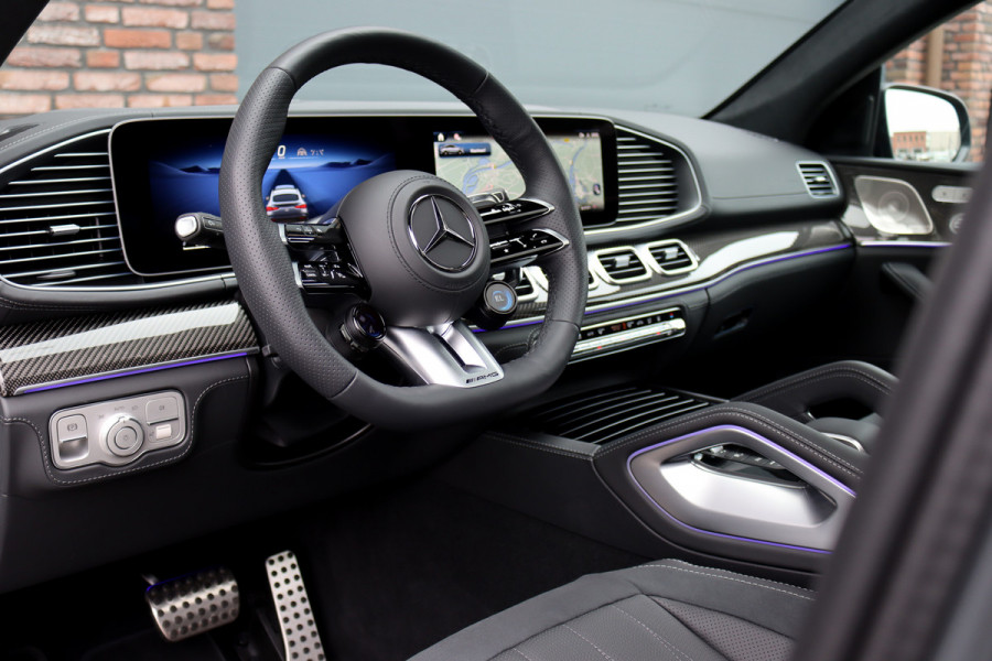 Mercedes-Benz GLE Coupé AMG 53 Hybrid 4MATIC+ Premium Aut9 | Facelift | 'Manufaktur' | Airmatic | Distronic | Carbon | Panoramadak | Massage | Trekhaak | Vlakkenverwarming | HUD | Stoelventilatie | Luchtkwaliteitspakket |