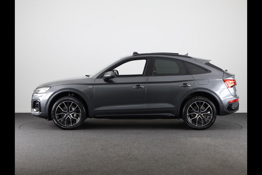 Audi Q5 Sportback 55 TFSI e S edition 367 pk S-tronic | Navigatie | Panoramadak | Parkeersensoren (Park assist) | Rondomzicht camera | Elktr. Voorstoelen | Stoelverwarming |