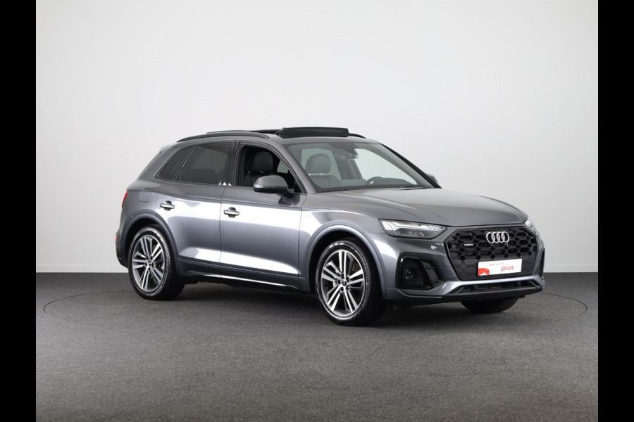 Audi Q5 55 TFSI e quattro Competition 367pk Plug in Hybrid | Panoramadak | Luchtvering | Diamond stitching leder interieur | Trekhaak | Stoelverwarming