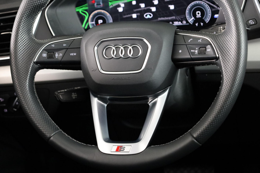 Audi Q5 55 TFSI e quattro Competition 367pk Plug in Hybrid | Panoramadak | Luchtvering | Diamond stitching leder interieur | Trekhaak | Stoelverwarming