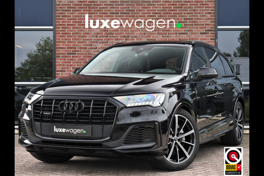 Audi Q7 55 TFSI quattro S-Line Pano 360-cam 21inch 4wielbest laser-LED