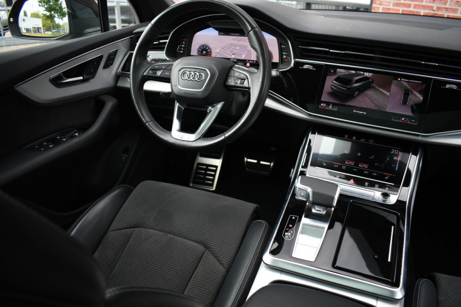Audi Q7 55 TFSI quattro S-Line Pano 360-cam 21inch 4wielbest laser-LED