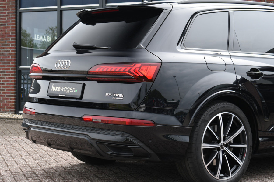 Audi Q7 55 TFSI quattro S-Line Pano 360-cam 21inch 4wielbest laser-LED