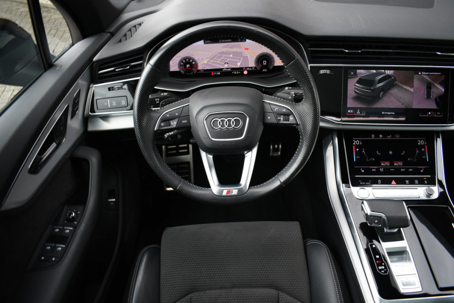 Audi Q7 55 TFSI quattro S-Line Pano 360-cam 21inch 4wielbest laser-LED
