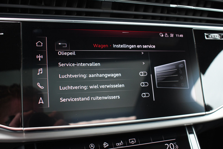 Audi Q7 55 TFSI quattro S-Line Pano 360-cam 21inch 4wielbest laser-LED