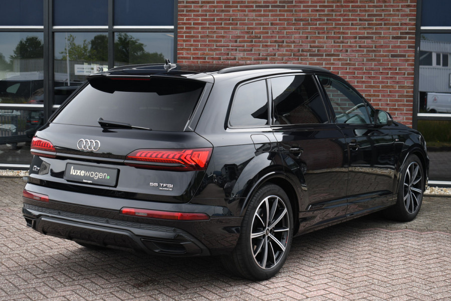 Audi Q7 55 TFSI quattro S-Line Pano 360-cam 21inch 4wielbest laser-LED