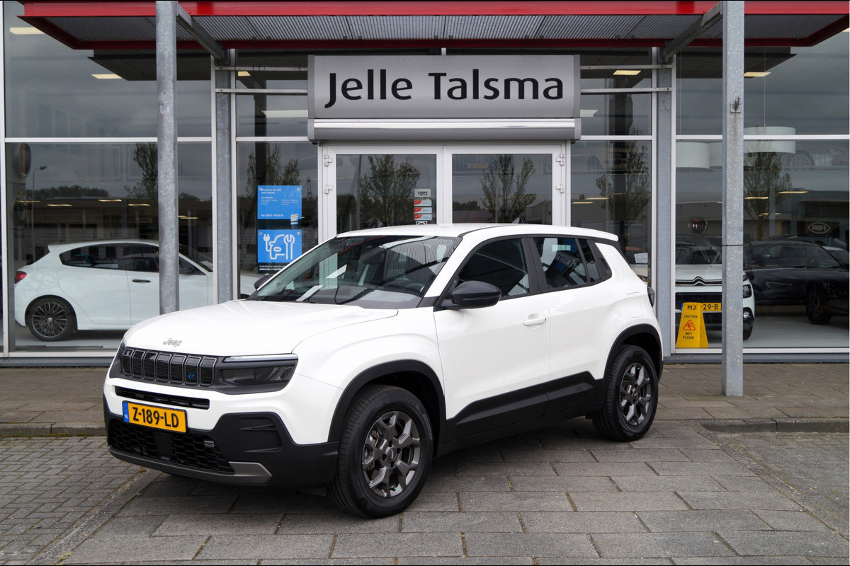 Jeep Avenger Longitude 54 kWh Navigatie | Stoelverwarming | Apple/ Android Carplay Jeep Avenger Longitude 54 kWh Navigatie | Stoelverwarming | Apple/ Android Carplay