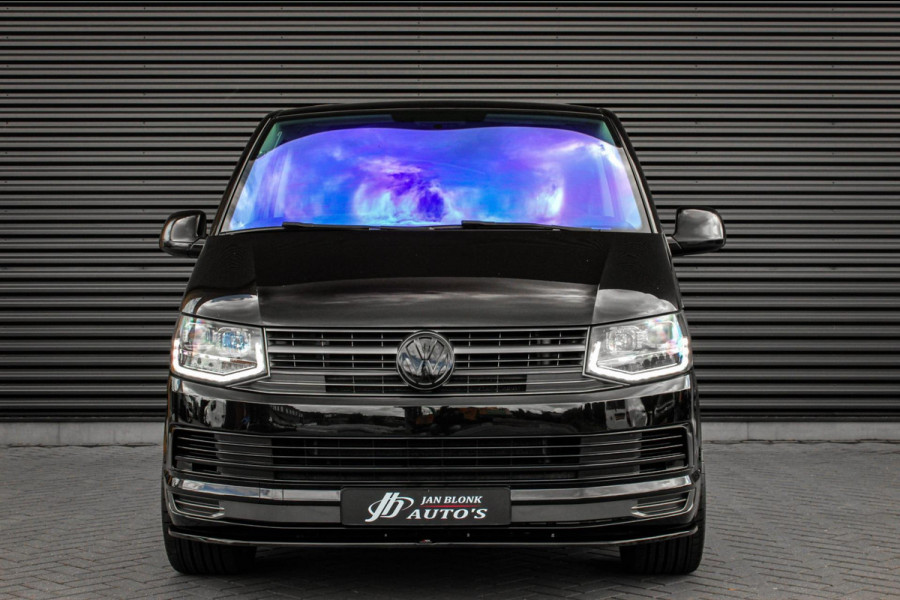 Volkswagen Transporter 2.0 TDI L2H1 150PK / APPLE CARPLAY / VERLAAGD / ALCANTARA STUUR / FULL BLACK / TREKAAK / SPOILER / CRUISE
