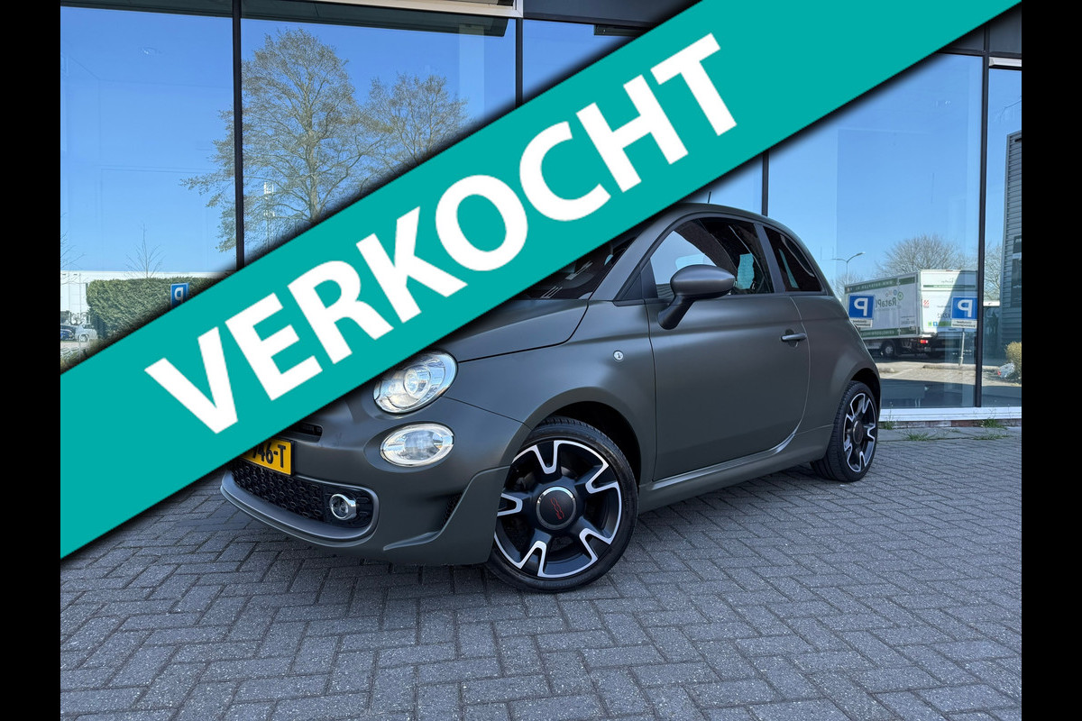 Fiat 500 0.9 TwinAir Turbo Sport - Navi - Beats - Climate - Parkeerhulp - Org.NL Fiat 500 0.9 TwinAir Turbo Sport - Navi - Beats - Climate - Parkeerhulp - Org.NL
