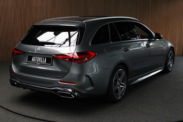 Mercedes-Benz C-Klasse Estate 220d AMG Panodak Leer Navi HUD 360° Massagestoelen PTS Distronic Plus Elektr. achterklep BTW auto