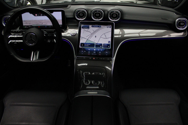 Mercedes-Benz C-Klasse Estate 220d AMG Panodak Leer Navi HUD 360° Massagestoelen PTS Distronic Plus Elektr. achterklep BTW auto