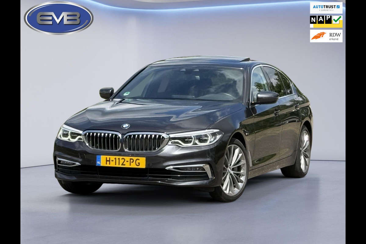 BMW 5 Serie 530i High Executive Edition 252 pk, sportleder, schuifdak, vele opties, 1e eigenaar, NL auto met nationale auto pas BMW 5 Serie 530i High Executive Edition 252 pk, sportleder, schuifdak, vele opties, 1e eigenaar, NL auto met nationale auto pas