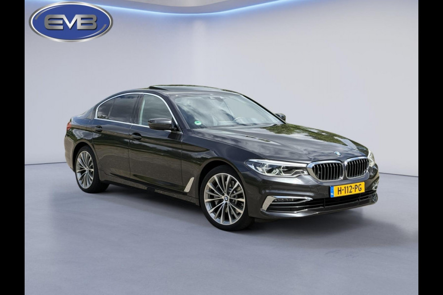 BMW 5 Serie 530i High Executive Edition 252 pk, sportleder, schuifdak, vele opties, 1e eigenaar, NL auto met nationale auto pas