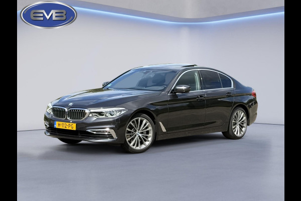 BMW 5 Serie 530i High Executive Edition 252 pk, sportleder, schuifdak, vele opties, 1e eigenaar, NL auto met nationale auto pas