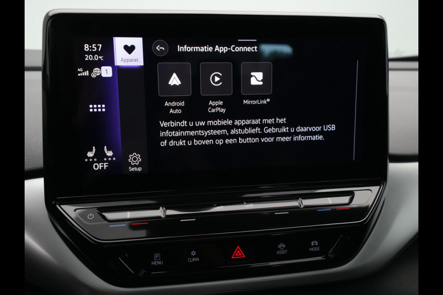 Volkswagen ID.4 Pure 52 kWh Panorama Matrix Led Stoelverwarming Warmtepomp Carplay Navigatie