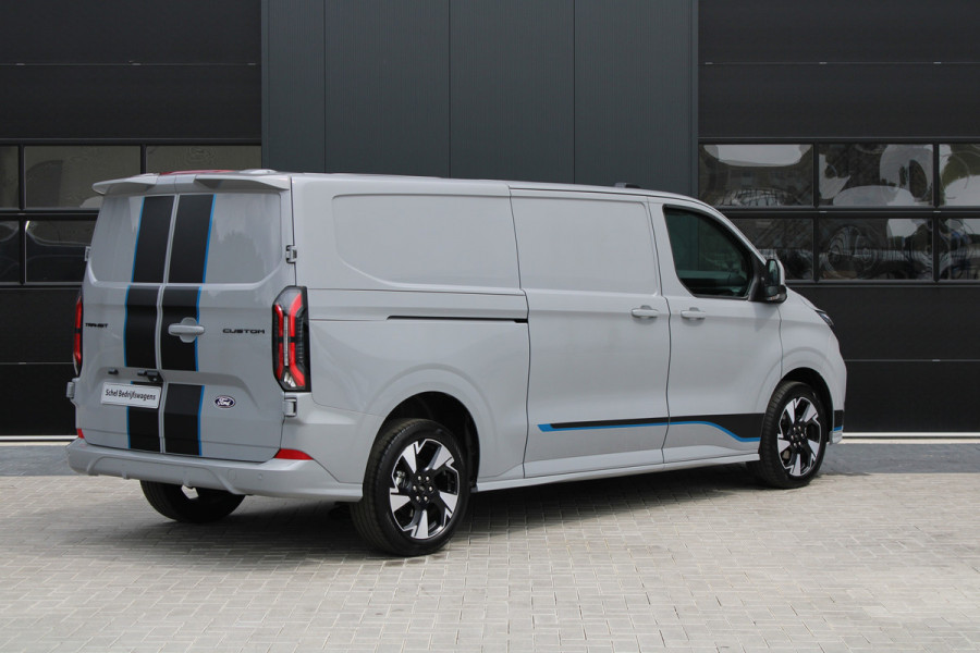 Ford Transit Custom 300 2.0 TDCI L2H1 Sport 170pk - 2x Schuifdeur - 19" LM velgen - ACC - Blind spot - Navi - Camera - Verwarmd stuur - 70l tank - R