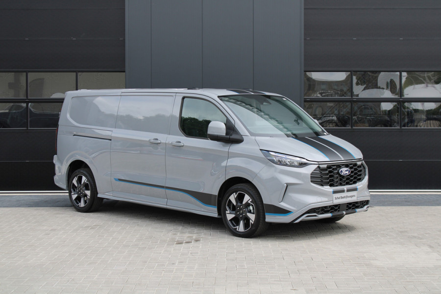 Ford Transit Custom 300 2.0 TDCI L2H1 Sport 170pk - 2x Schuifdeur - 19" LM velgen - ACC - Blind spot - Navi - Camera - Verwarmd stuur - 70l tank - R