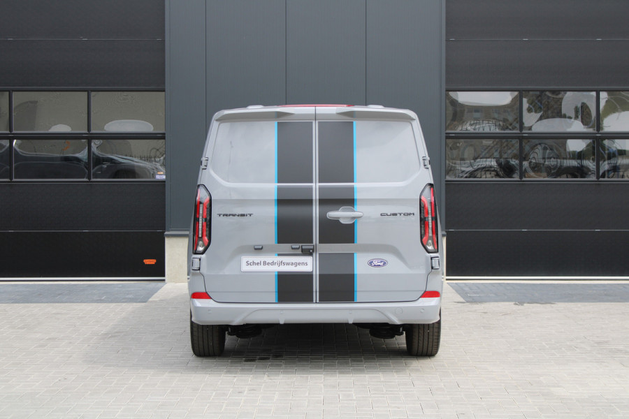 Ford Transit Custom 300 2.0 TDCI L2H1 Sport 170pk - 2x Schuifdeur - 19" LM velgen - ACC - Blind spot - Navi - Camera - Verwarmd stuur - 70l tank - R
