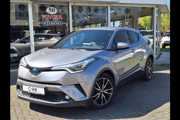 Toyota C-HR 1.8 Hybrid Executive | LED Pakket, Dodehoekherkenning, Navigatie, Stoel + Stuurverwarming, Keyless, Leer/Stof, 18 inch