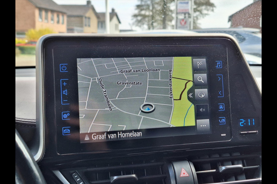 Toyota C-HR 1.8 Hybrid Executive | LED Pakket, Dodehoekherkenning, Navigatie, Stoel + Stuurverwarming, Keyless, Leer/Stof, 18 inch