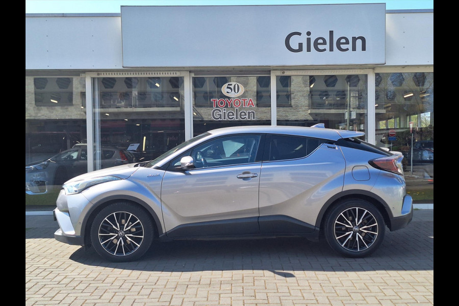 Toyota C-HR 1.8 Hybrid Executive | LED Pakket, Dodehoekherkenning, Navigatie, Stoel + Stuurverwarming, Keyless, Leer/Stof, 18 inch