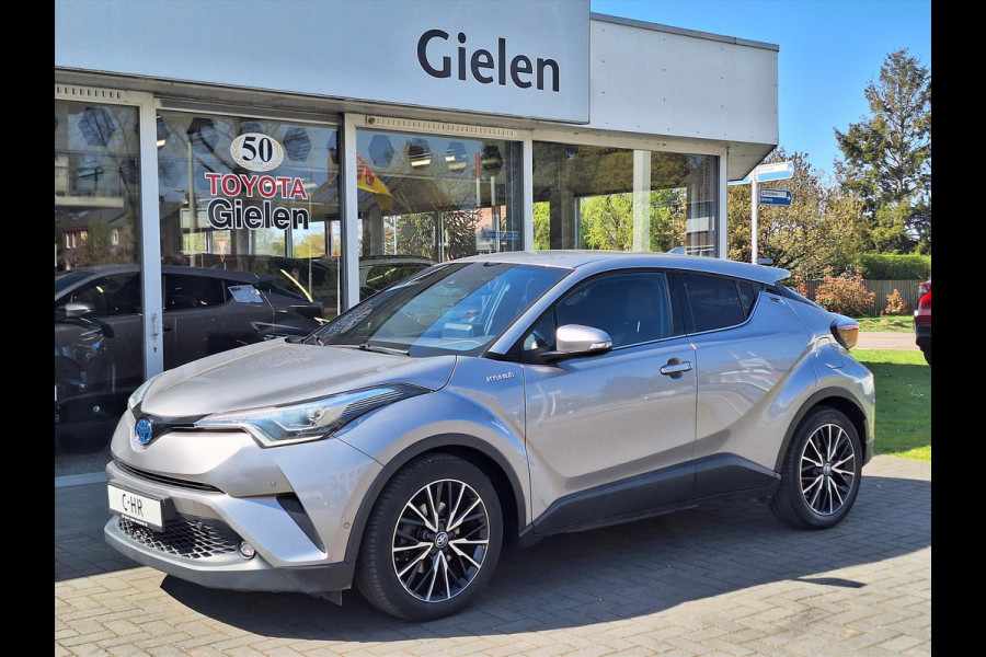 Toyota C-HR 1.8 Hybrid Executive | LED Pakket, Dodehoekherkenning, Navigatie, Stoel + Stuurverwarming, Keyless, Leer/Stof, 18 inch