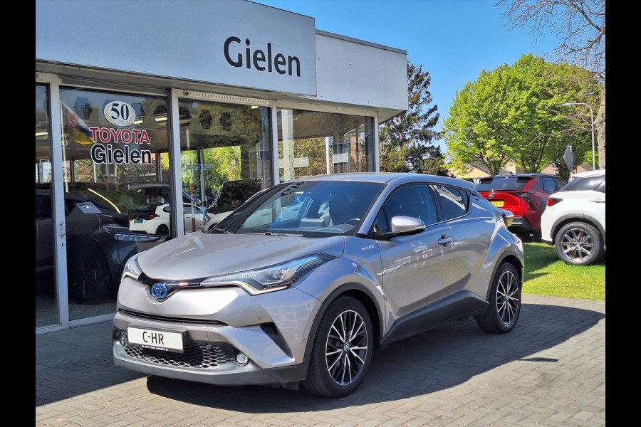 Toyota C-HR 1.8 Hybrid Executive | LED Pakket, Dodehoekherkenning, Navigatie, Stoel + Stuurverwarming, Keyless, Leer/Stof, 18 inch