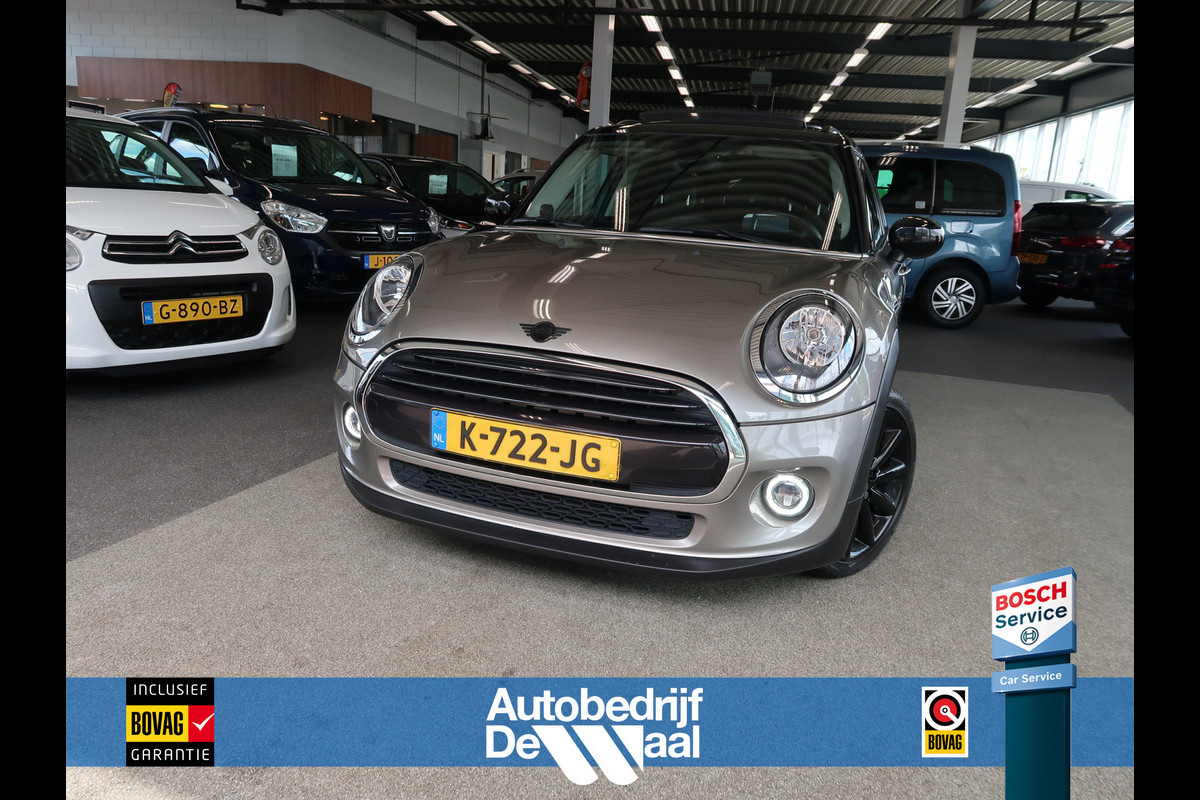 MINI Cooper 1.5 136pk Business Edition 5-drs. SCHUIFDAK/HARMANKARDON/HUD/CARPLAY/STOELVERWARMING MINI Cooper 1.5 136pk Business Edition 5-drs. SCHUIFDAK/HARMANKARDON/HUD/CARPLAY/STOELVERWARMING