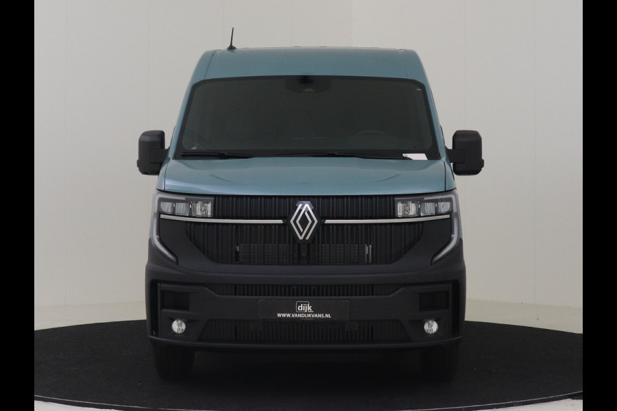 Renault Master T35 150 PK L2H2 EXTRA NIEUW MODEL ( BPM VRIJ ) LED AIRCO ECC CARPLAY CAMERA PARKEERSENSOREN LANE ASSIST 270 GRADEN DEUREN