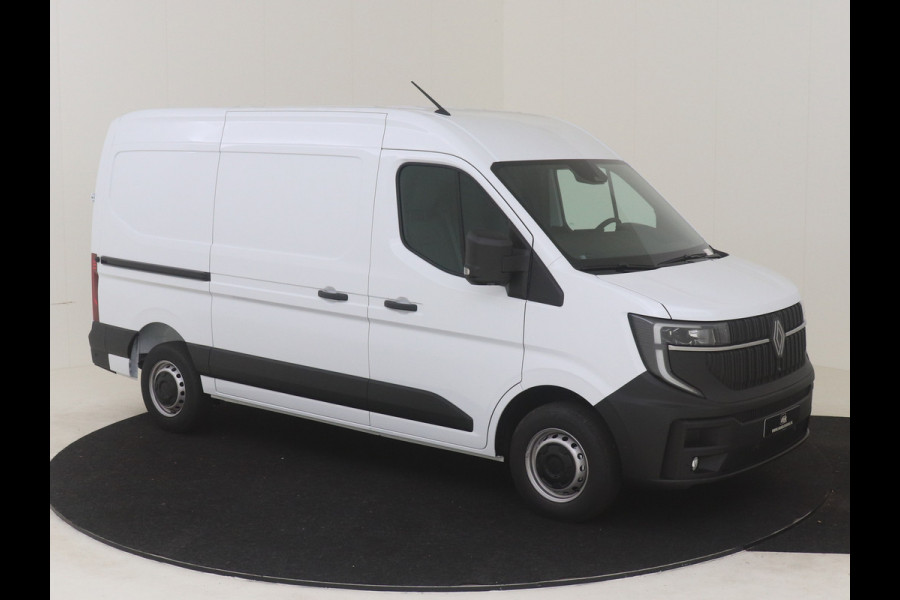 Renault Master T35 150 PK L2H2 EXTRA NIEUW MODEL ( BPM VRIJ ) LED AIRCO ECC CARPLAY CAMERA PARKEERSENSOREN LANE ASSIST 270 GRADEN DEUREN