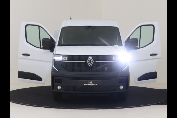 Renault Master T35 150 PK L2H2 EXTRA NIEUW MODEL ( BPM VRIJ ) LED AIRCO ECC CARPLAY CAMERA PARKEERSENSOREN LANE ASSIST 270 GRADEN DEUREN
