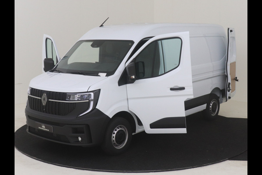 Renault Master T35 150 PK L2H2 EXTRA NIEUW MODEL ( BPM VRIJ ) LED AIRCO ECC CARPLAY CAMERA PARKEERSENSOREN LANE ASSIST 270 GRADEN DEUREN