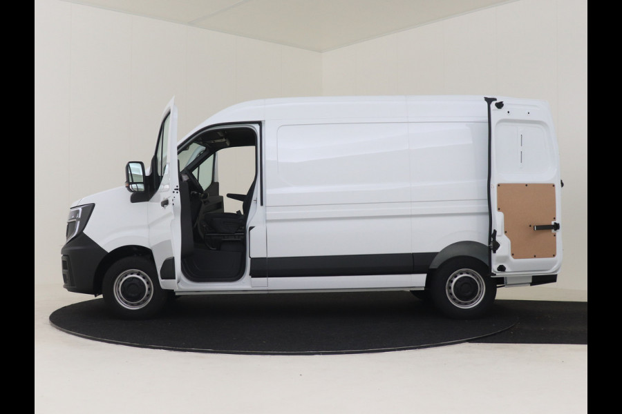Renault Master T35 150 PK L2H2 EXTRA NIEUW MODEL ( BPM VRIJ ) LED AIRCO ECC CARPLAY CAMERA PARKEERSENSOREN LANE ASSIST 270 GRADEN DEUREN