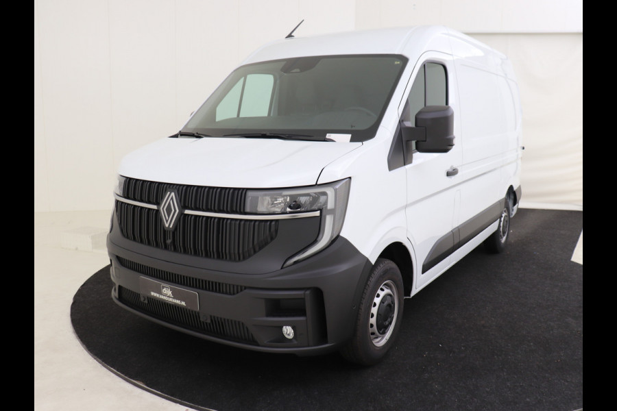 Renault Master T35 150 PK L2H2 EXTRA NIEUW MODEL ( BPM VRIJ ) LED AIRCO ECC CARPLAY CAMERA PARKEERSENSOREN LANE ASSIST 270 GRADEN DEUREN