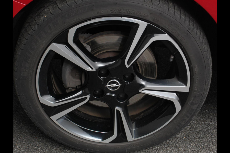 Opel Corsa 1.2 100pk Turbo Elegance Sky Panorama dak Climate control Cruise control Digitale Cockpit LED Parkeersensoren Stuurverwarming Stoelverwarming 360 camera Apple Carplay/ Android Auto Lichtmetalen Velgen