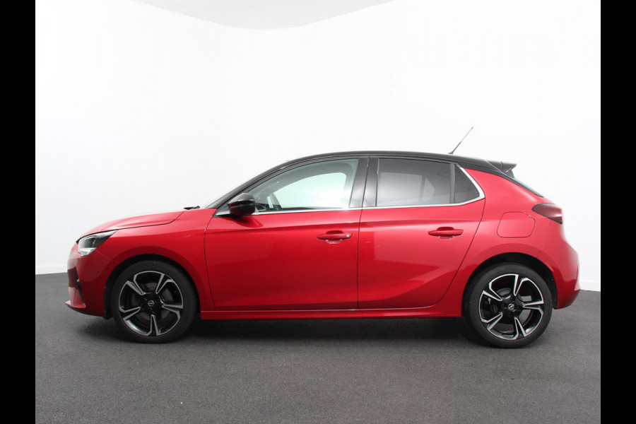 Opel Corsa 1.2 100pk Turbo Elegance Sky Panorama dak Climate control Cruise control Digitale Cockpit LED Parkeersensoren Stuurverwarming Stoelverwarming 360 camera Apple Carplay/ Android Auto Lichtmetalen Velgen