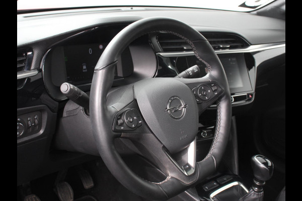 Opel Corsa 1.2 100pk Turbo Elegance Sky Panorama dak Climate control Cruise control Digitale Cockpit LED Parkeersensoren Stuurverwarming Stoelverwarming 360 camera Apple Carplay/ Android Auto Lichtmetalen Velgen