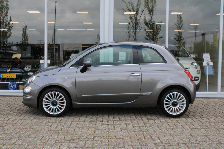 Fiat 500 TwinAir Turbo Lounge | 16" Velgen | Climate Control | Cruise Control Rijdende auto, niet altijd aanwezig.