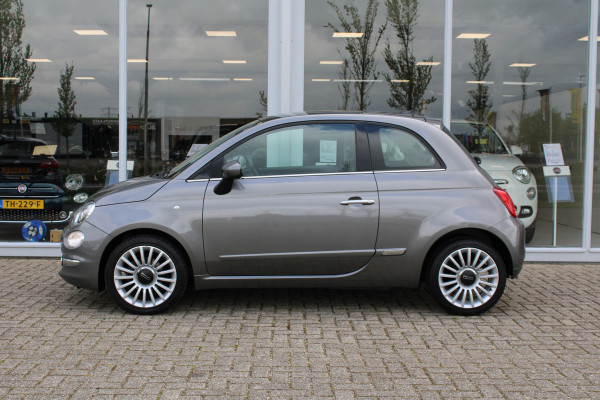 Fiat 500 TwinAir Turbo Lounge | 16" Velgen | Climate Control | Cruise Control Rijdende auto, niet altijd aanwezig.