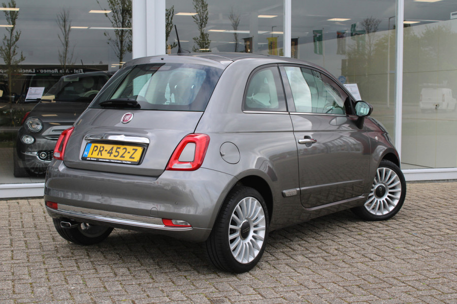 Fiat 500 TwinAir Turbo Lounge | 16" Velgen | Climate Control | Cruise Control Rijdende auto, niet altijd aanwezig.