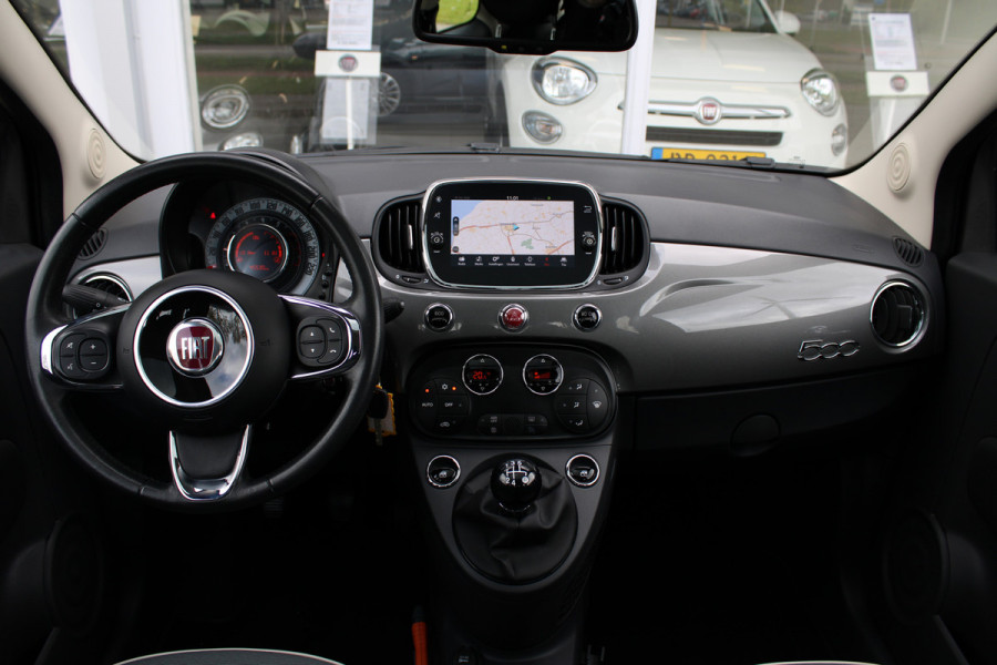 Fiat 500 TwinAir Turbo Lounge | 16" Velgen | Climate Control | Cruise Control Rijdende auto, niet altijd aanwezig.